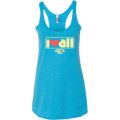 I Heart All Caribbean Blue Women's Tank