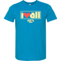 I Heart All Carribean Blue Tee