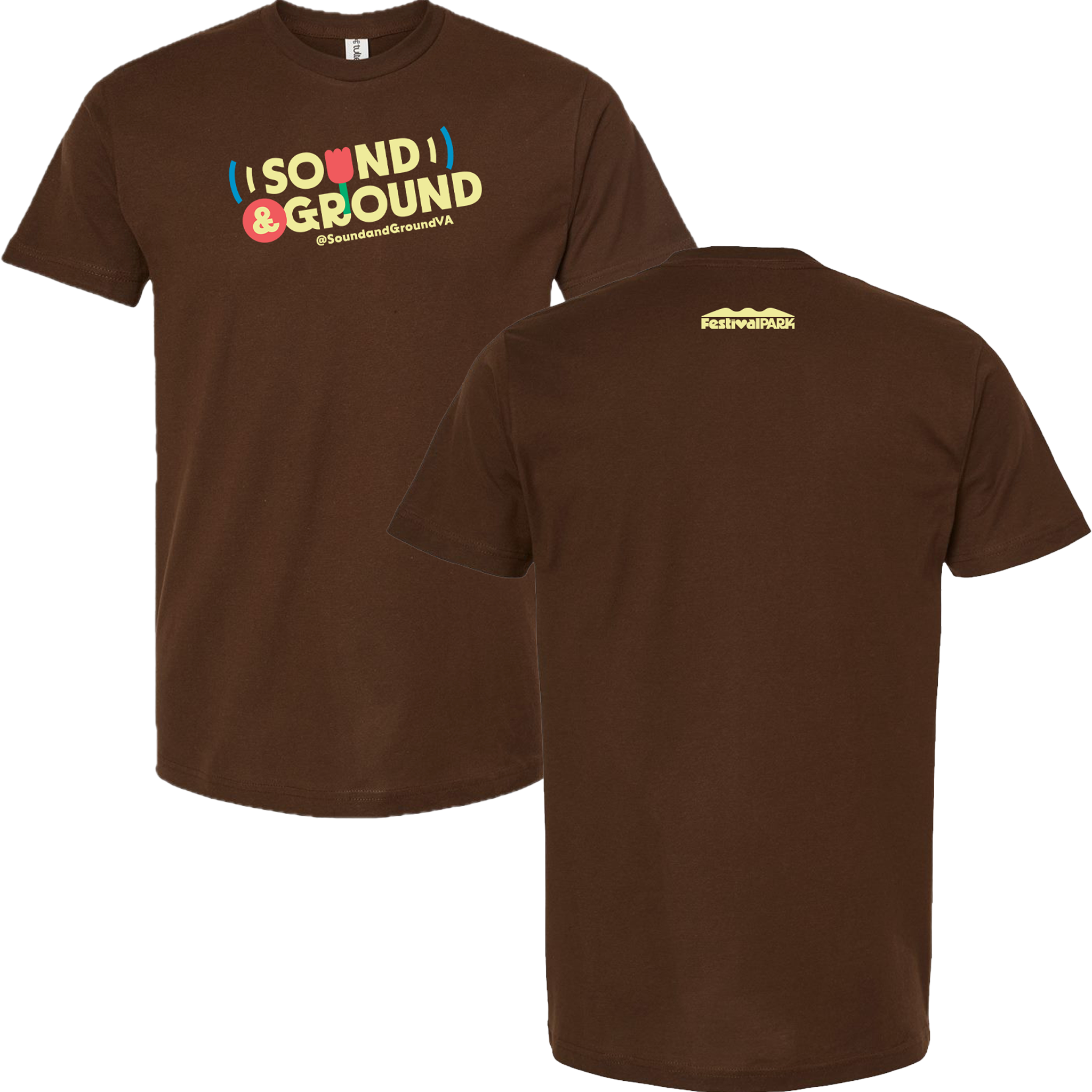 Sound & Ground Brown Tee